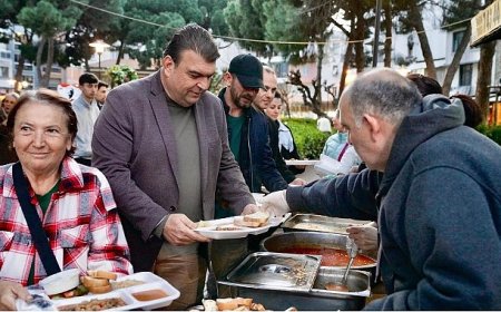 Seferihisar’da Ramazan Bereketi;  Dayanışma Seferberliği ile sofralar kuruluyor