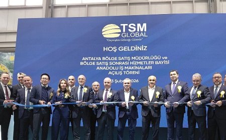 TSM Global, Antalya Satış Sonrası Hizmetler Bayi ve Bölge Satış Müdürlüğünün Açılışını Yaptı