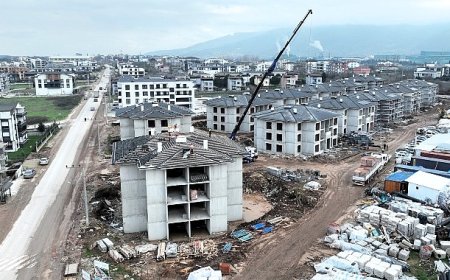 Kartepe Kent Konut Evleri’nde ilerleme yüzde 51