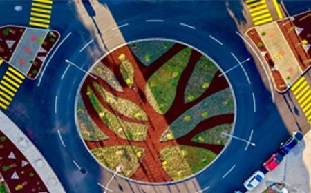 Kavşaklar sanat eserine dönüşüyor