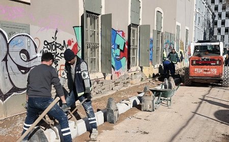 Konak Belediyesi’nden Alsancak’ta üst yapı hamlesi