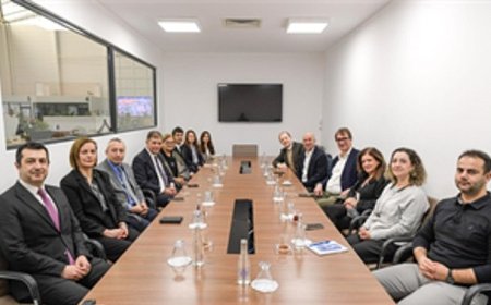 Başkan Dr. Cemil Tugay’a Floransa heyetinden ziyaret