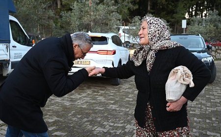 Kemer Belediyesi’nin iftar sofrası Beycik’te