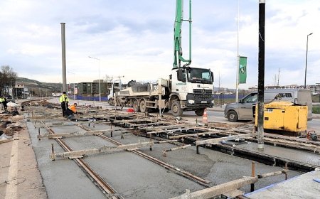 Kartepe Tramvay Hattı’nda durmak yok