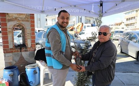 Menderes Belediyesi’nden Doğa Dostu Dev Adım