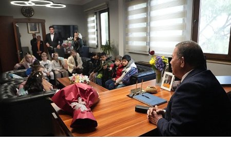 Minik Öğrenciler Sordu, Başkan Topuz Yanıtladı