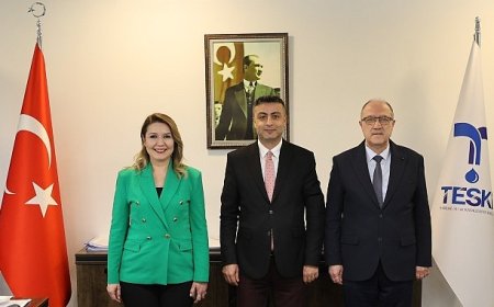 "Tekirdağ Büyükşehir Belediye Başkanı Candan Yüceer ve TESKİ Genel Müdürü Dr. Onur Özgül’e Ziyaret