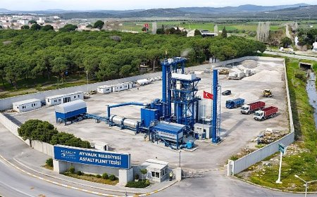 Ayvalık Asfaltını Artık Kendi Üretecek: Ayvalık Belediyesi’nden Dev Yatırım