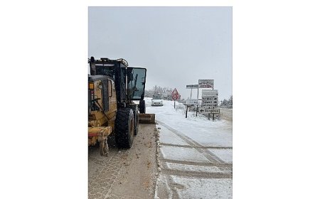 Nilüfer’de kar mesaisi