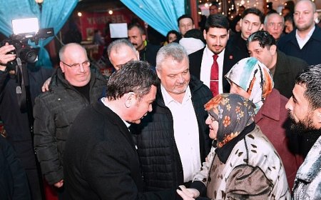 Başkan Erkan Aydın Ramazan Sokağı’nda Vatandaşlarla Buluştu