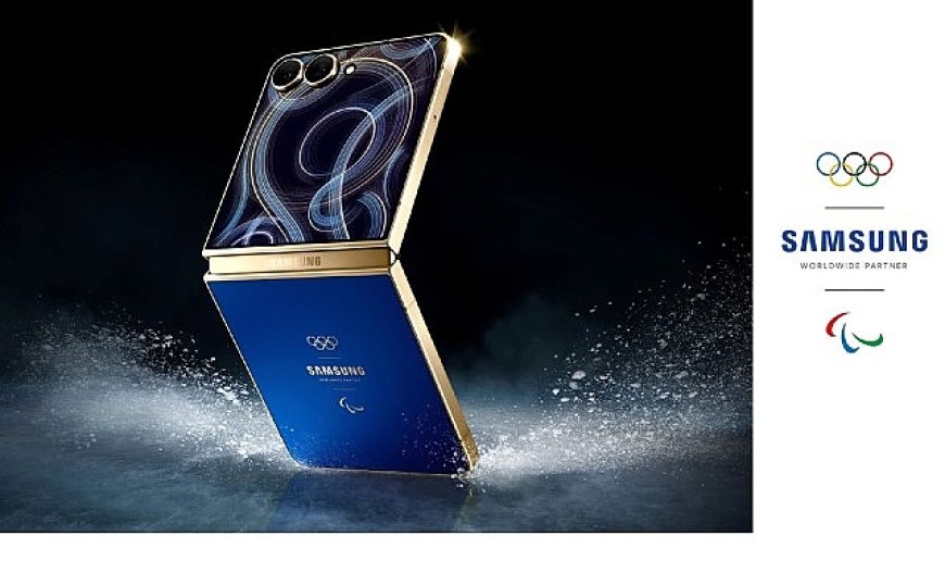 Samsung, sporcuların Milano Cortina 2026 yolculuğunu destekleyen Galaxy Z Flip7 Olympic Edition'ı tanıttı