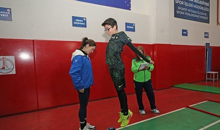 Başkan Ünsal’dan Sportif Yetenek Ölçüm Merkezi’ne ziyaret