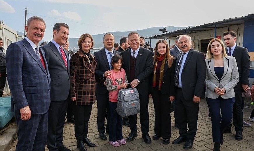 Başkan Vekili Özdemir deprem bölgesinde