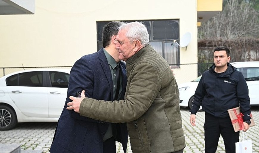 Başkan Topaloğlu’ndan Çelik’e hayırlı olsun ziyareti