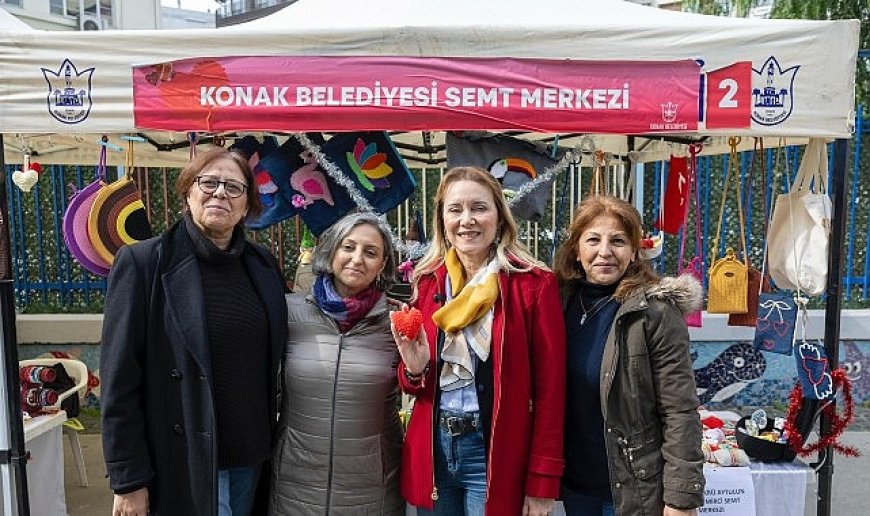 Konak’ta sevgi, emekle güçleniyor