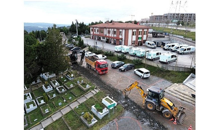 Kent Mezarlığı’ndaki su sorununa kalıcı çözüm