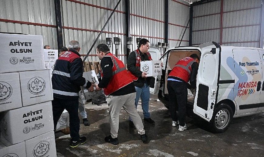 Ramazan Öncesi 22 Bin Sofraya Büyükşehir Dokunuşu
