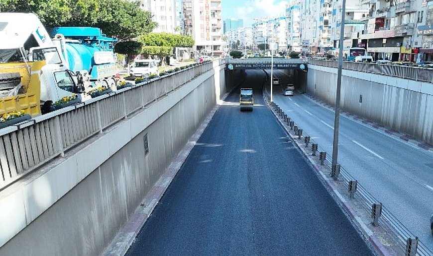 100. Yıl Bulvarı’nda altı etaplı çalışmanın üçüncü etabı tamamlandı