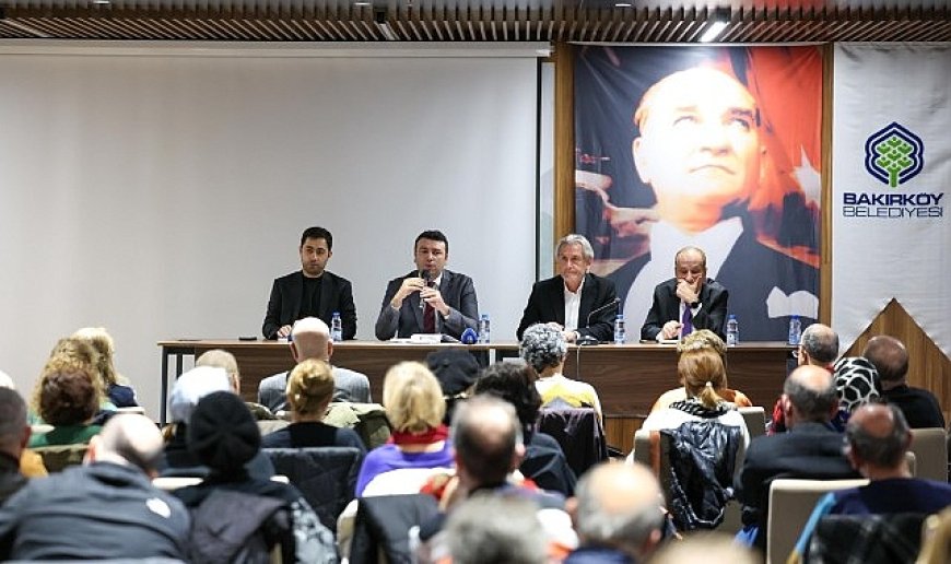 "Bakırköy’ün Ada Bazlı Dönüşümü Masaya Yatırıldı