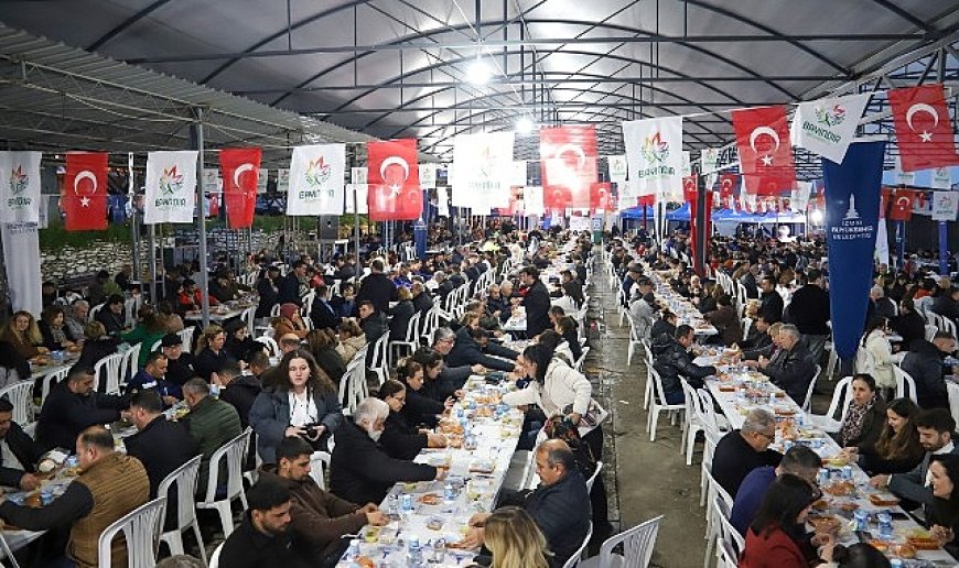 Bayındır’da İftar Bereketi: Gönül Sofrasında Birlik ve Beraberlik Mesajı