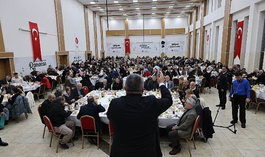 Başkan Özarslan İftarda Emekli Askerleri Ağırladı