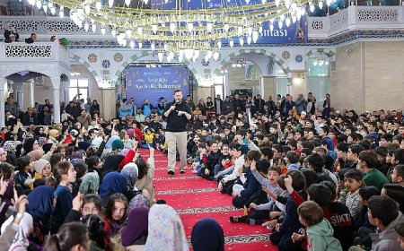 Selçuklu'da Sertaç Abi çocuklarla 'Kardeşlik Buluşması'nda bir araya geldi