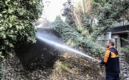 Başkent’in Simgesi Kuğulupark’ta Buharlı Temizlik