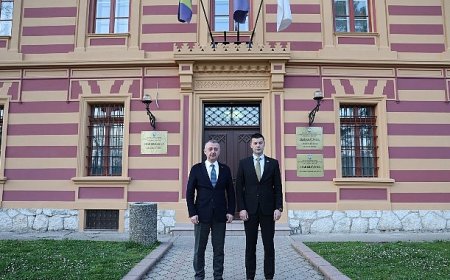 Başkan Büyükakın’dan Bosna’da resmi temaslar