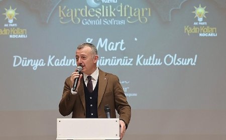 AK Partili kadınlardan "Kardeşlik İftarı"