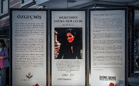 Torbalı’da anlamlı vefa: Öğretmen Fatma Nur Çelik’in adı sokakta yaşayacak