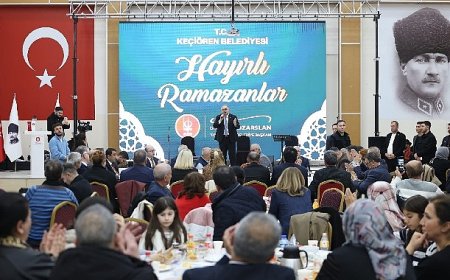 Başkan Özarslan iftarda Kırşehirlilerle buluştu