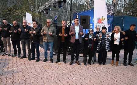 İftar sofrası Beldibi'nde kuruldu