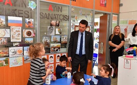 Başkan Erkan Aydın’dan Çocuklara Bayram Ziyareti