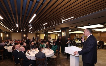 Başkan Büyükakın, Kültürel Miras Taşıyıcıları ile iftar yaptı