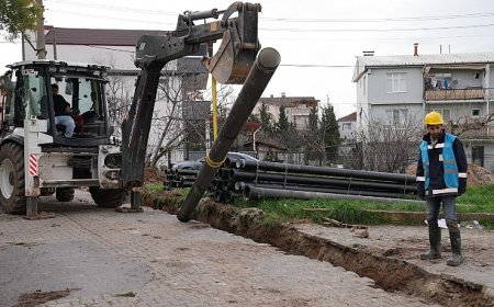 Derince’de Altyapı Çalışmaları Tüm Hızıyla Sürüyor