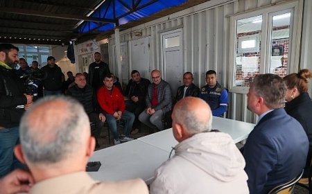 Buca’da sıcak bayramlaşma