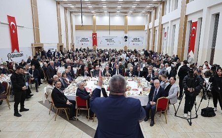 Başkan Özarslan Tunceli, Malatya, Erzincan ve Elazığlılarla İftar Sofrasında Buluştu