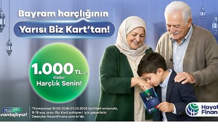 Hayat Finans’tan Bayram’a Özel  Biz Kart Kampanyası