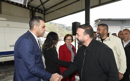 Başkan Yıldız’dan Personelle Bayramlaşma