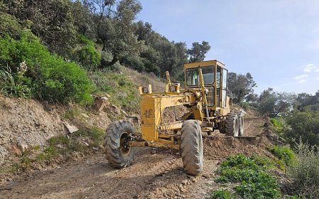 Başkan Çerçioğlu’nun Çalışmalarıyla Kırsal Mahallelerin Yolları Yenileniyor