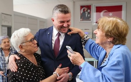 Başkan Görkem Duman’dan huzurevine bayram ziyareti