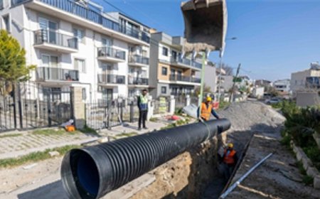 Urla’da taşkınlara karşı 160 milyon liralık altyapı yatırımı