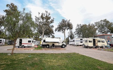 Karavan Park’ta bayram yoğunluğu
