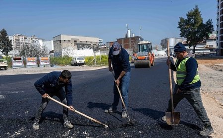 Bornova’da yol çalışmaları hız kesmiyor