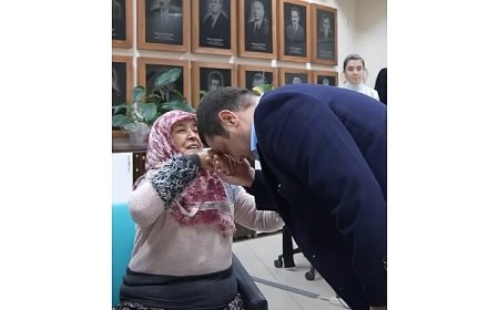 Başkan Övünç Demir ile Cemile Teyzenin  Duygulandıran Buluşması Milyonlara Ulaştı