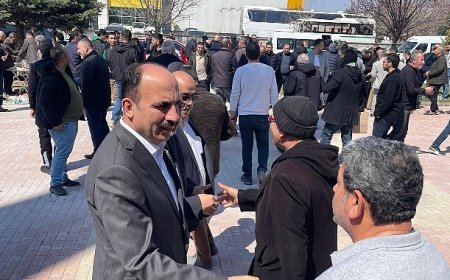 Başkan Altay 3. Organize Sanayi Camii’nde Vatandaşlarla Bir Araya Geldi