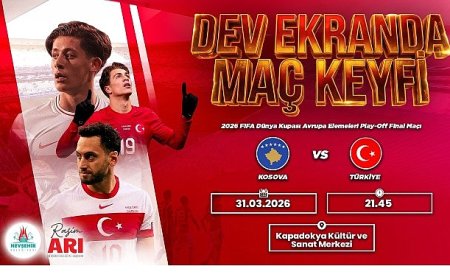 Kosova - Türkiye Maçını Dev Ekranda Birlikte İzleyeceğiz