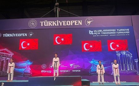 Başkan Altay Bronz Madalya Kazanan Melek Su’yu Tebrik Etti