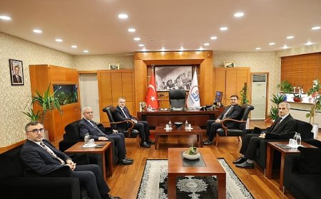 İstanbul Milli Eğitim Müdürü Yentür’den Başkan Vekili Akın’a ziyaret