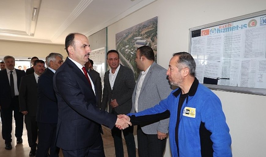 Başkan Altay Merkez İçme Suyu Arıtma Tesisleri’nde İncelemelerde Bulundu